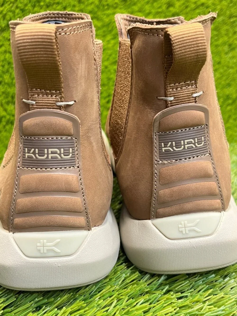 Kuru Draft‎ Salo Mens Size 7.5 Tobacco Brown Classic Leather Chelsea Boots